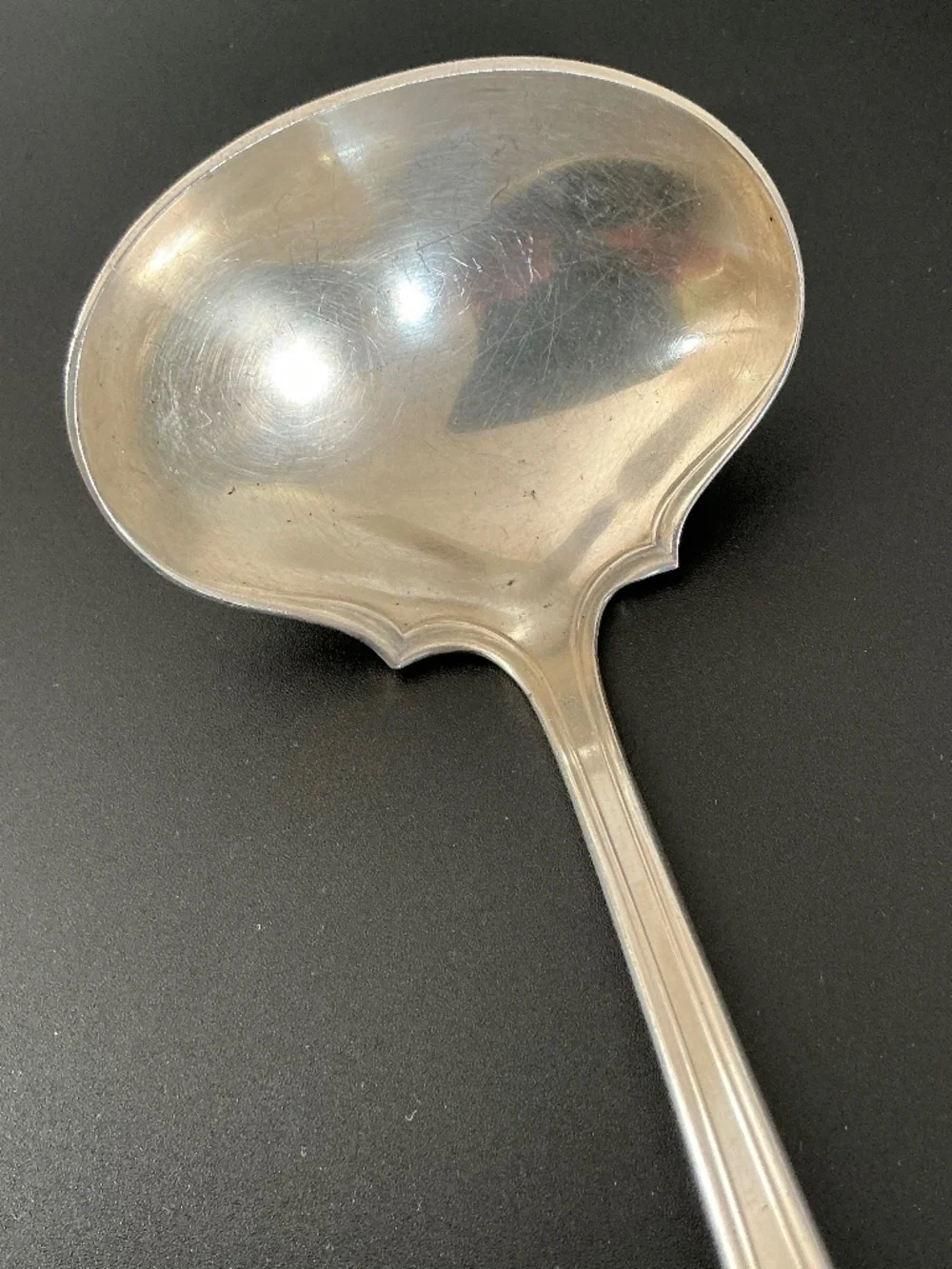 Antique 1847 Rogers Bros Silver Plated Gravy Sauce Ladle Vintage 1911 Old Colony